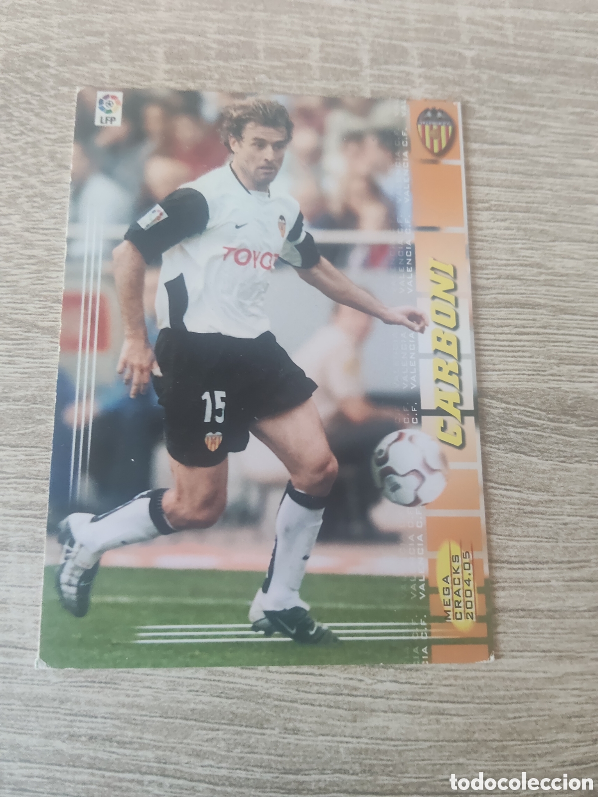 Fu&szlig;ball-Sticker: Panini Megacracks 2004 2005 04 05 313 Carboni Valencia