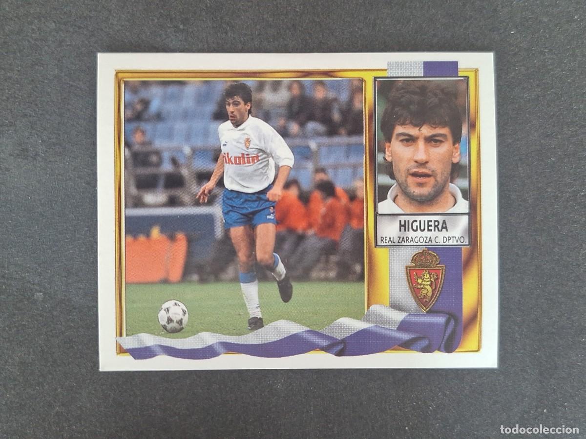 Cartes &agrave; collectionner de Football: L3 HIGUERA REAL ZARAGOZA LIGA ESTE 1995 1996 95 96 NUNCA PEGADO SIN PEGAR