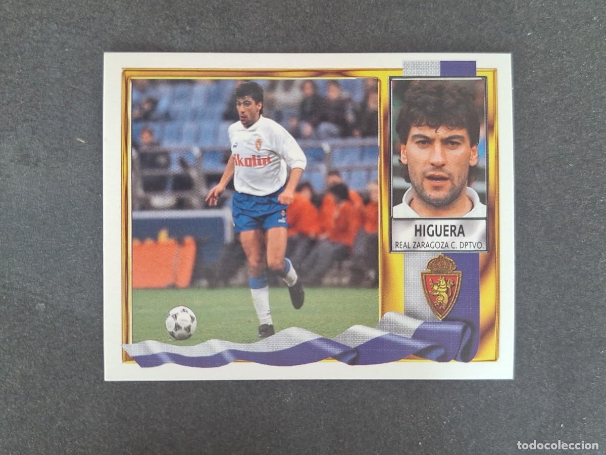 Cartes &agrave; collectionner de Football: L3 HIGUERA REAL ZARAGOZA LIGA ESTE 1995 1996 95 96 NUNCA PEGADO SIN PEGAR