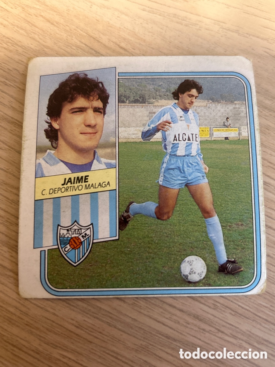 Cartes &agrave; collectionner de Football: JAIME M&Aacute;LAGA LIGA ESTE 1989 1990 89 90 SIN PEGAR NUNCA PEGADO