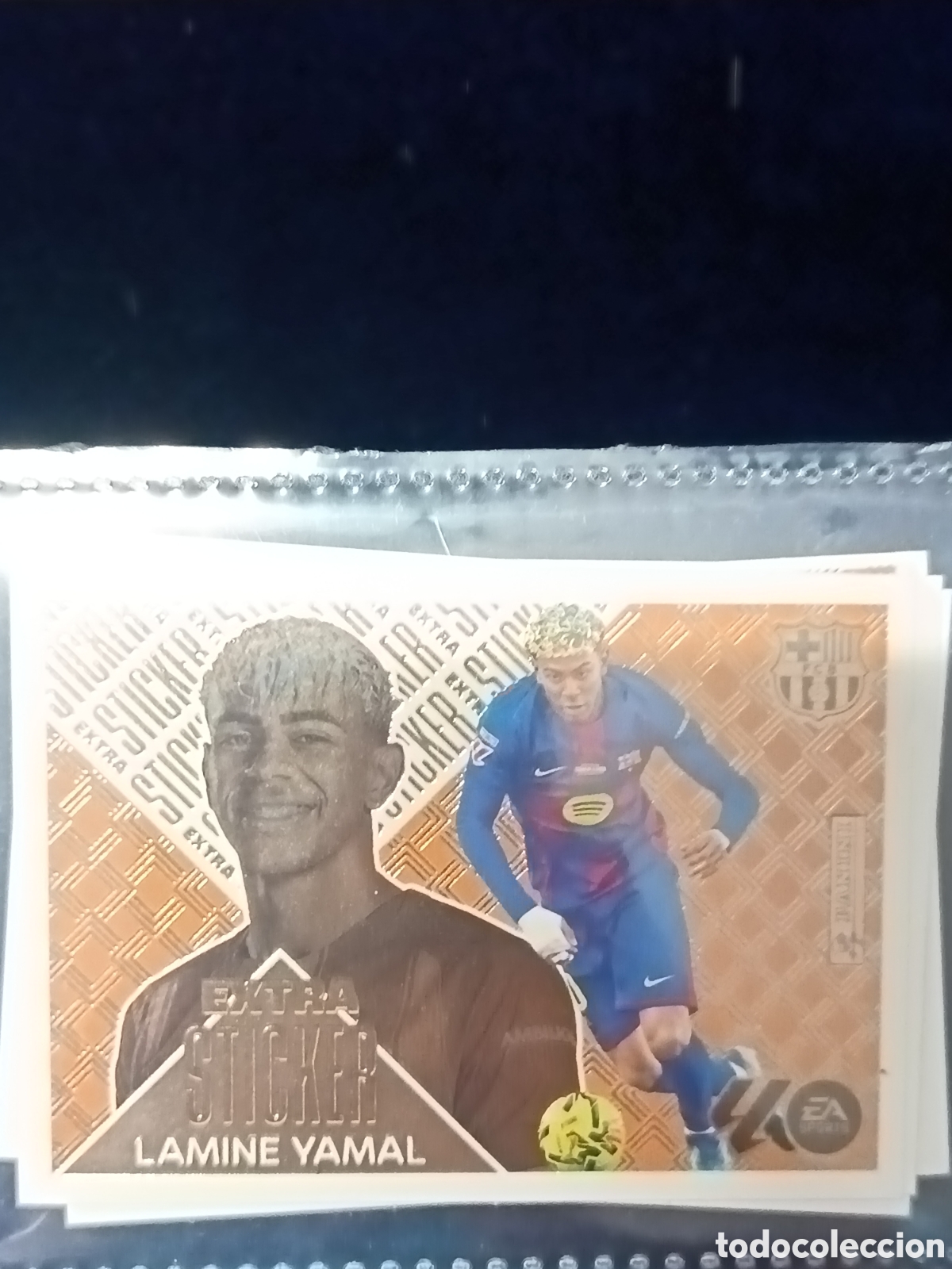 Cartes &agrave; collectionner de Football: Liga este 2026/2027 Lamine Yamal extra sticker Bronce