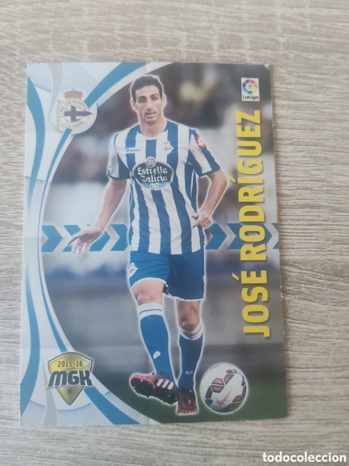 Cromos de f&uacute;tbol: Panini Megacracks 2015 2016 15 16 150 Jos&eacute; Rodr&iacute;guez Deportivo de la Coru&ntilde;a