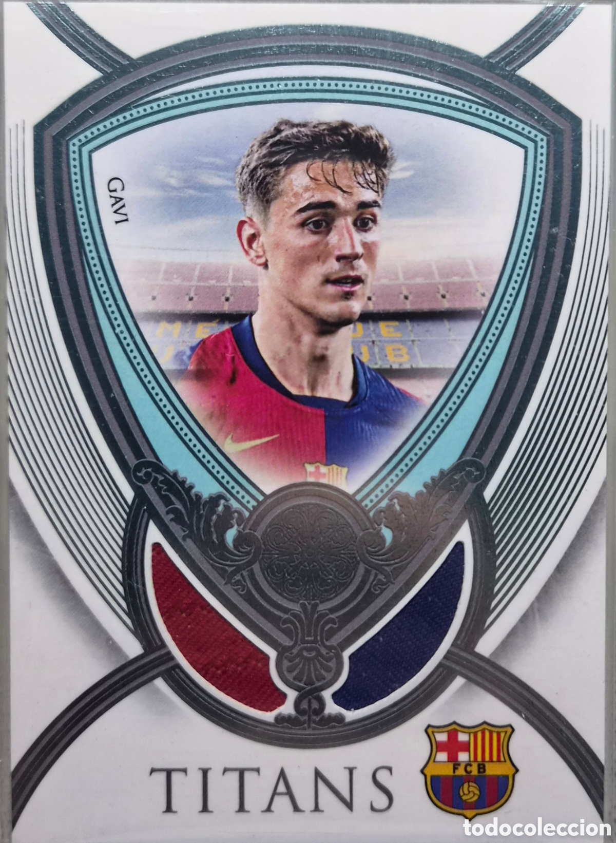 Fu&szlig;ball-Sticker: Futera FC Barcelona Unique 24/25 - Gavi
