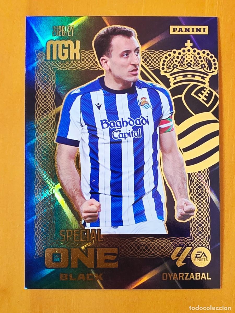 Fu&szlig;ball-Sticker: Oyarzabal, Real Sociedad, Special One Black, Hall of Fame, Panini Megacracks MGK 2026 2027 26 27