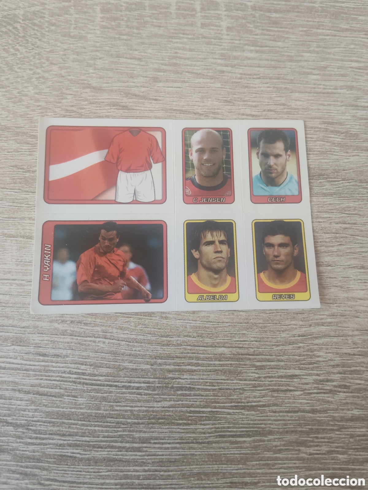 Fu&szlig;ball-Sticker: Merl&iacute;n eurostars euro 2004 l&aacute;mina cromos