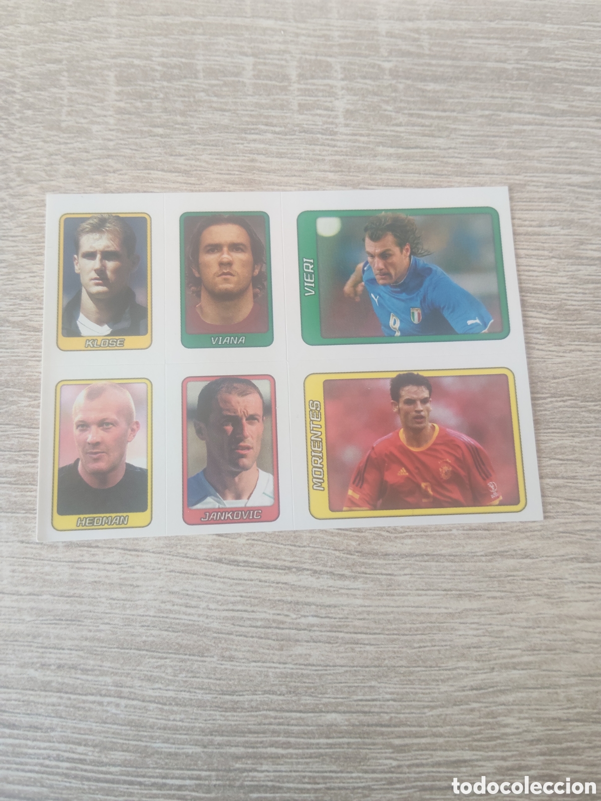 Fu&szlig;ball-Sticker: Merl&iacute;n eurostars euro 2004 l&aacute;mina cromos