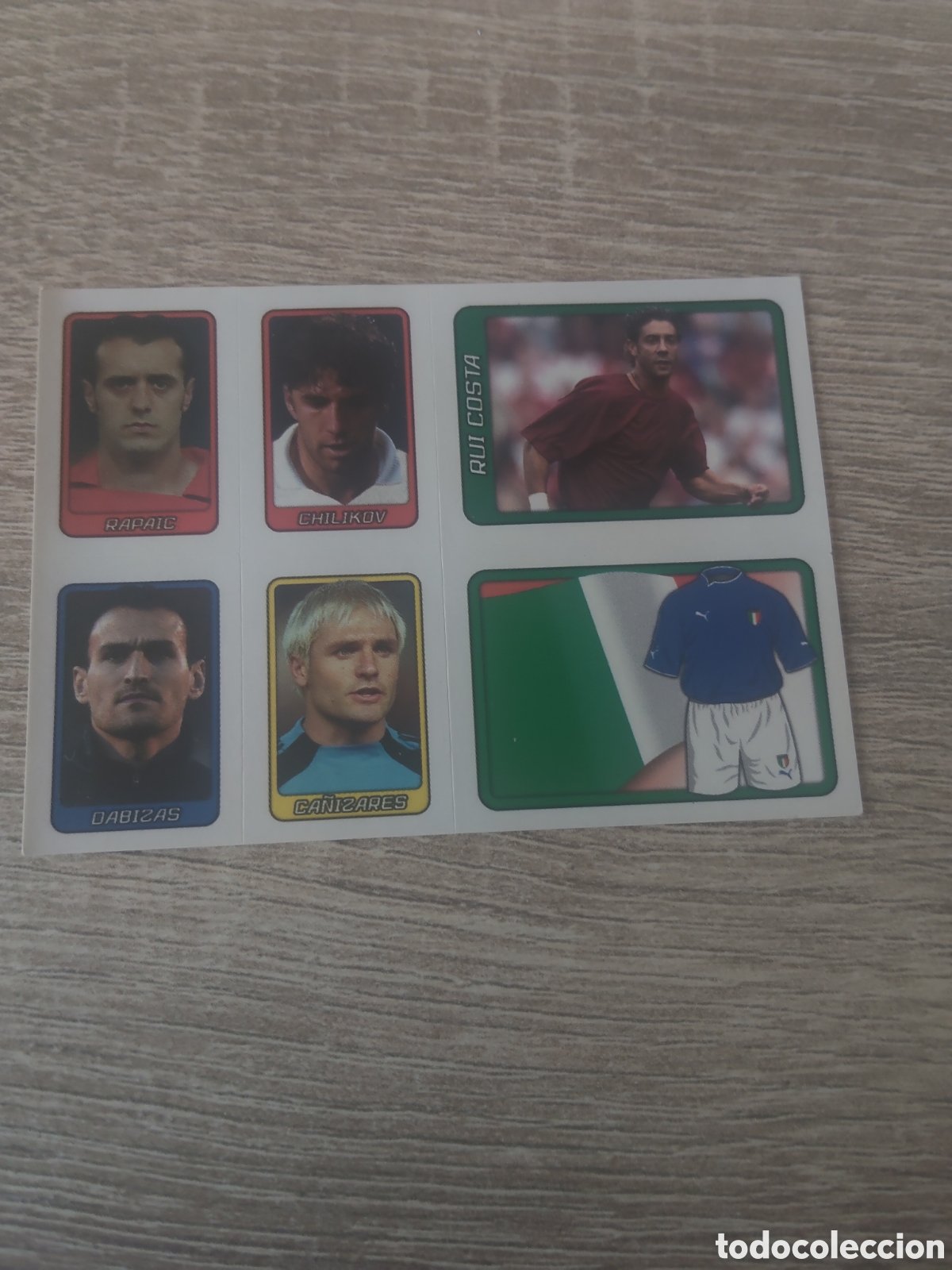Fu&szlig;ball-Sticker: Merl&iacute;n eurostars euro 2004 l&aacute;mina cromos