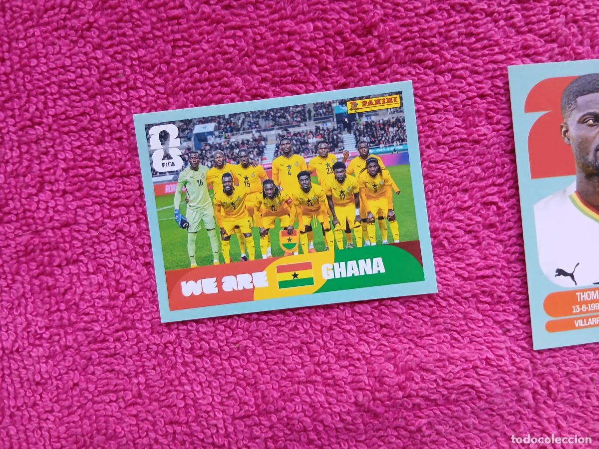 Fu&szlig;ball-Sticker: FIFA World Cup 2026 equipo gha 13 alineaci&oacute;n selecci&oacute;n de ghana gha13 panini 2026
