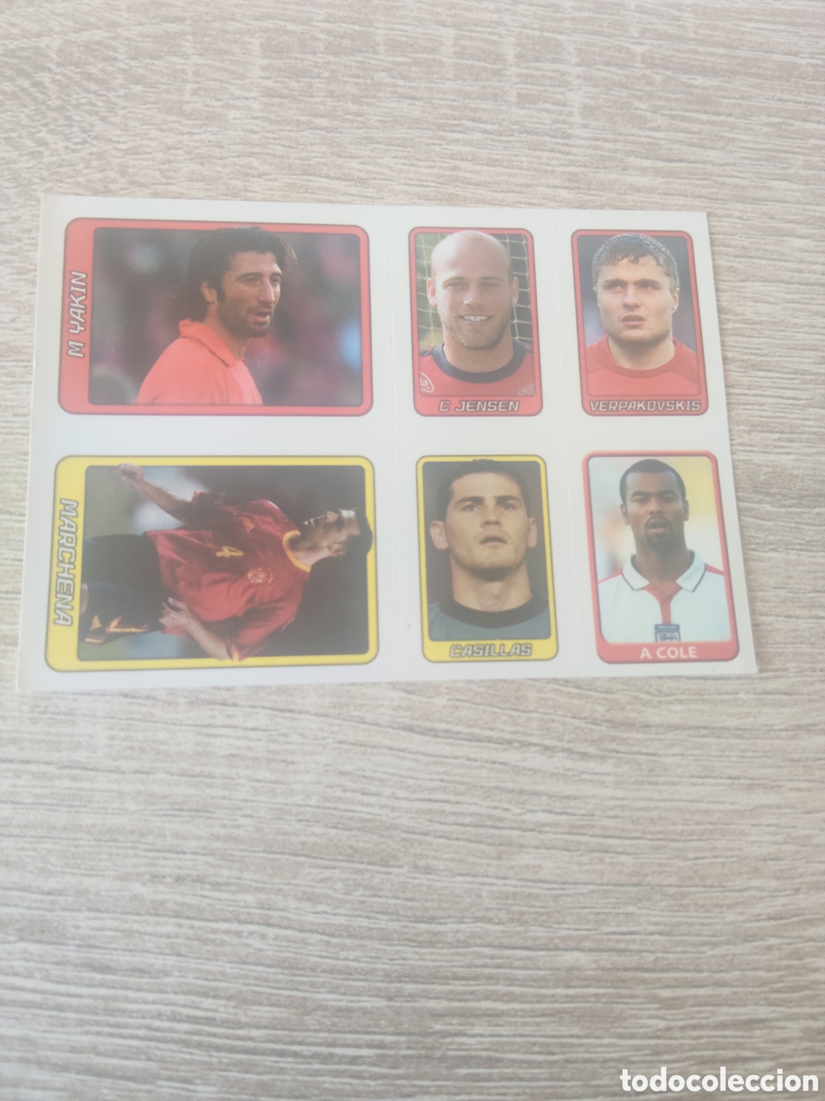 Fu&szlig;ball-Sticker: Merl&iacute;n eurostars euro 2004 l&aacute;mina cromos