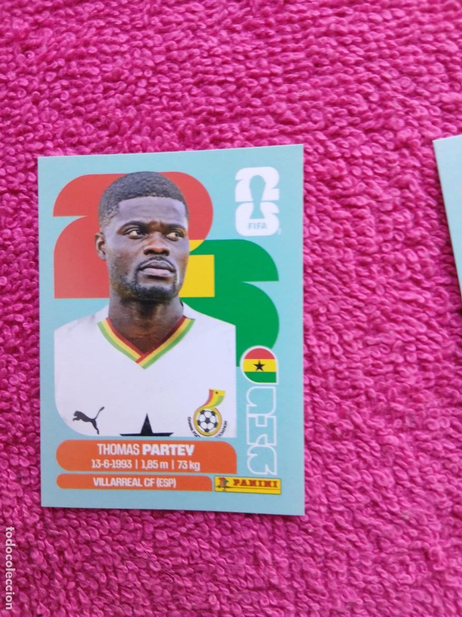 Football Stickers: FIFA World Cup 2026 thomas partev gha 10 selecci&oacute;n de ghana gha10 panini 2026