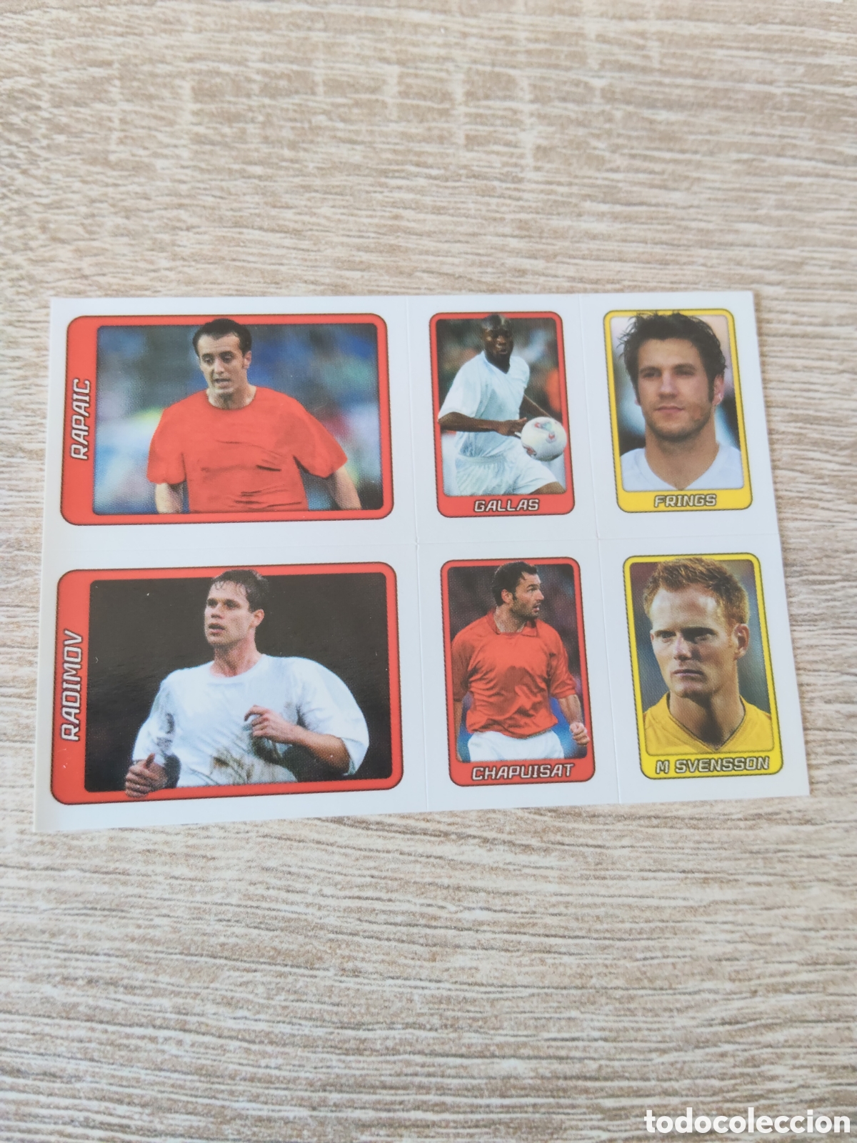 Football Stickers: Merl&iacute;n eurostars euro 2004 l&aacute;mina cromos