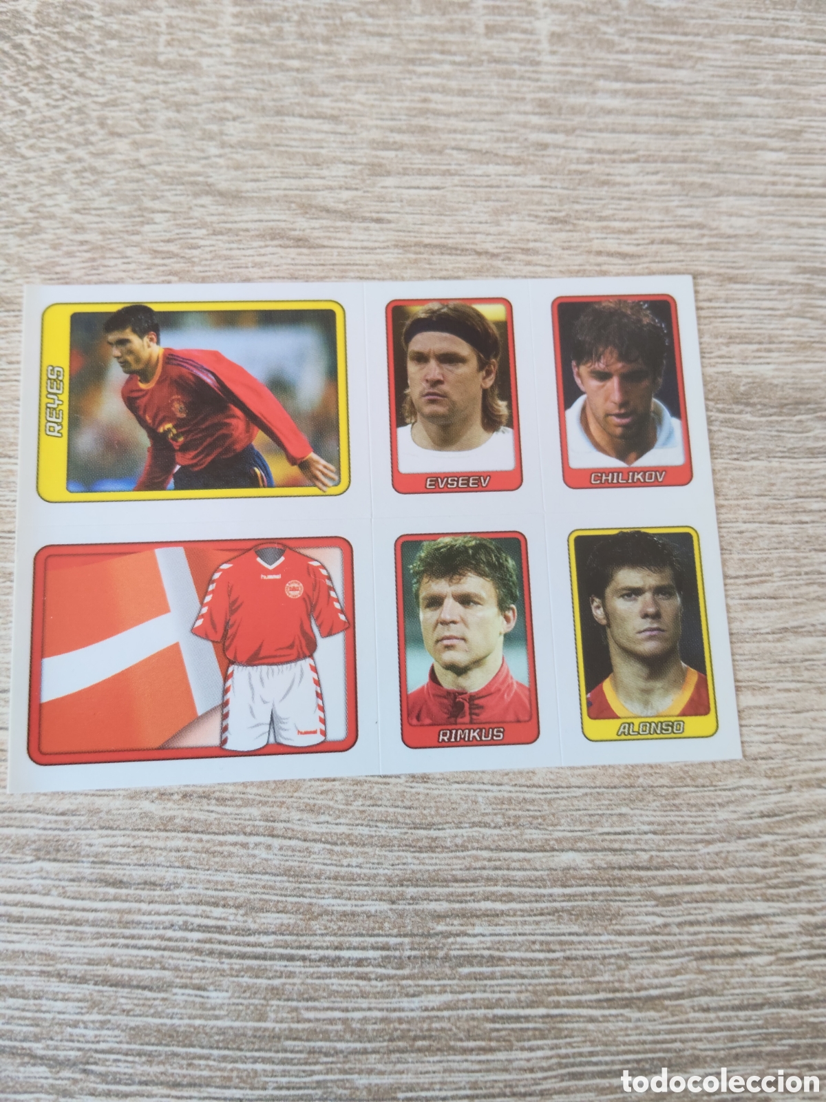 Football Stickers: Merl&iacute;n eurostars euro 2004 l&aacute;mina cromos