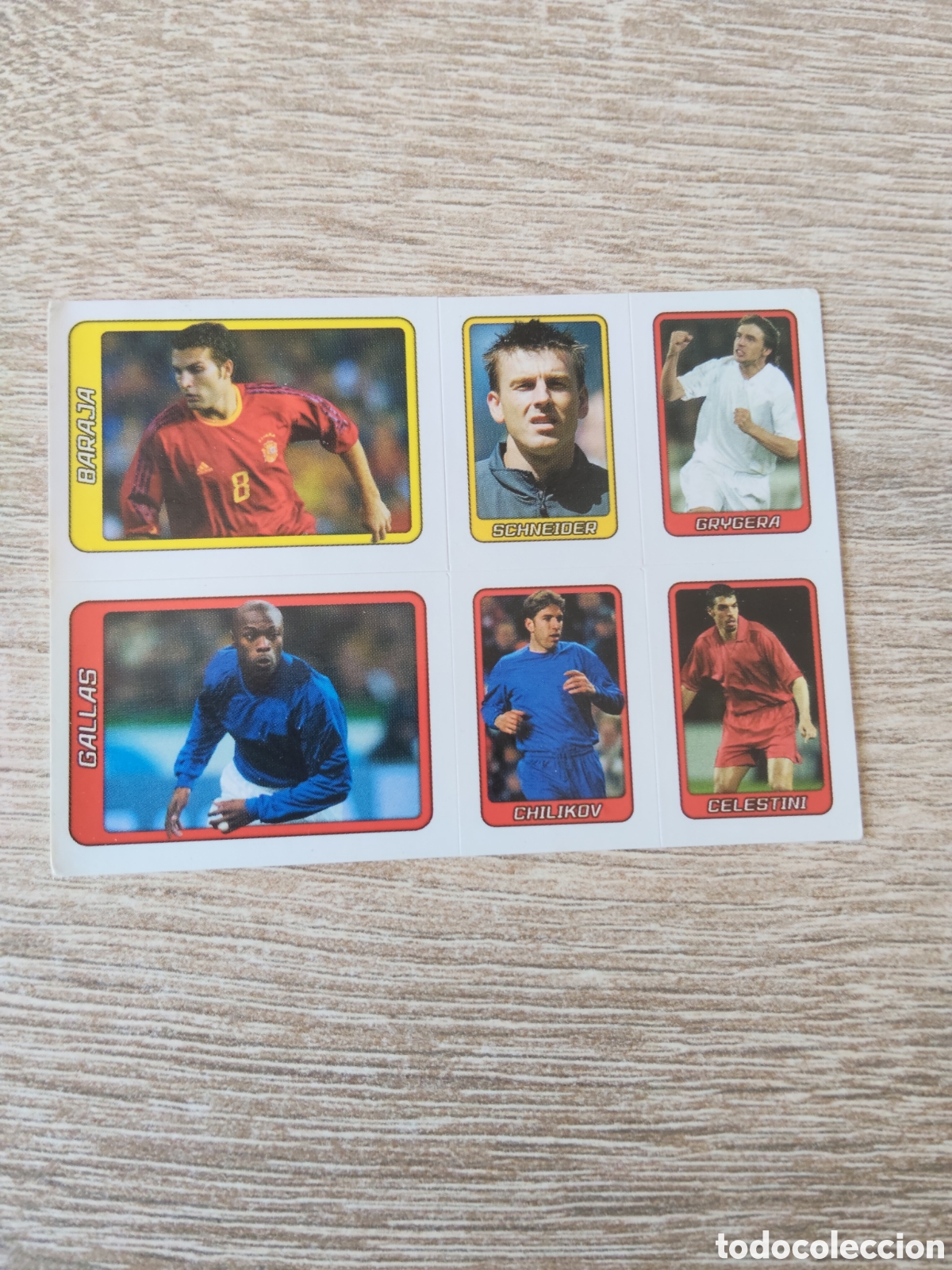 Cromos de Futebol: Merl&iacute;n eurostars euro 2004 l&aacute;mina cromos