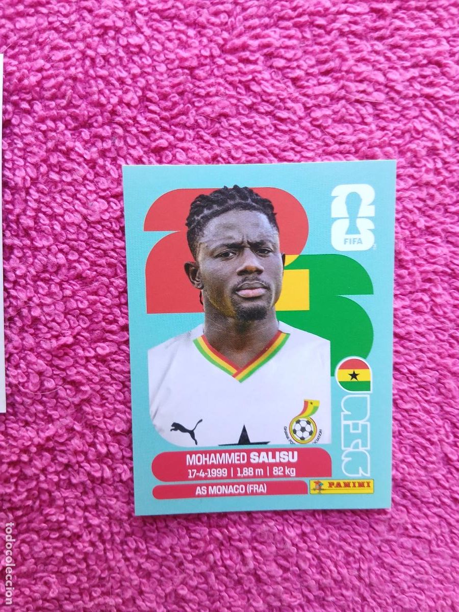 Fu&szlig;ball-Sticker: FIFA World Cup 2026 Mohammed Salisu gha 4 selecci&oacute;n de ghana gha4 panini 2026