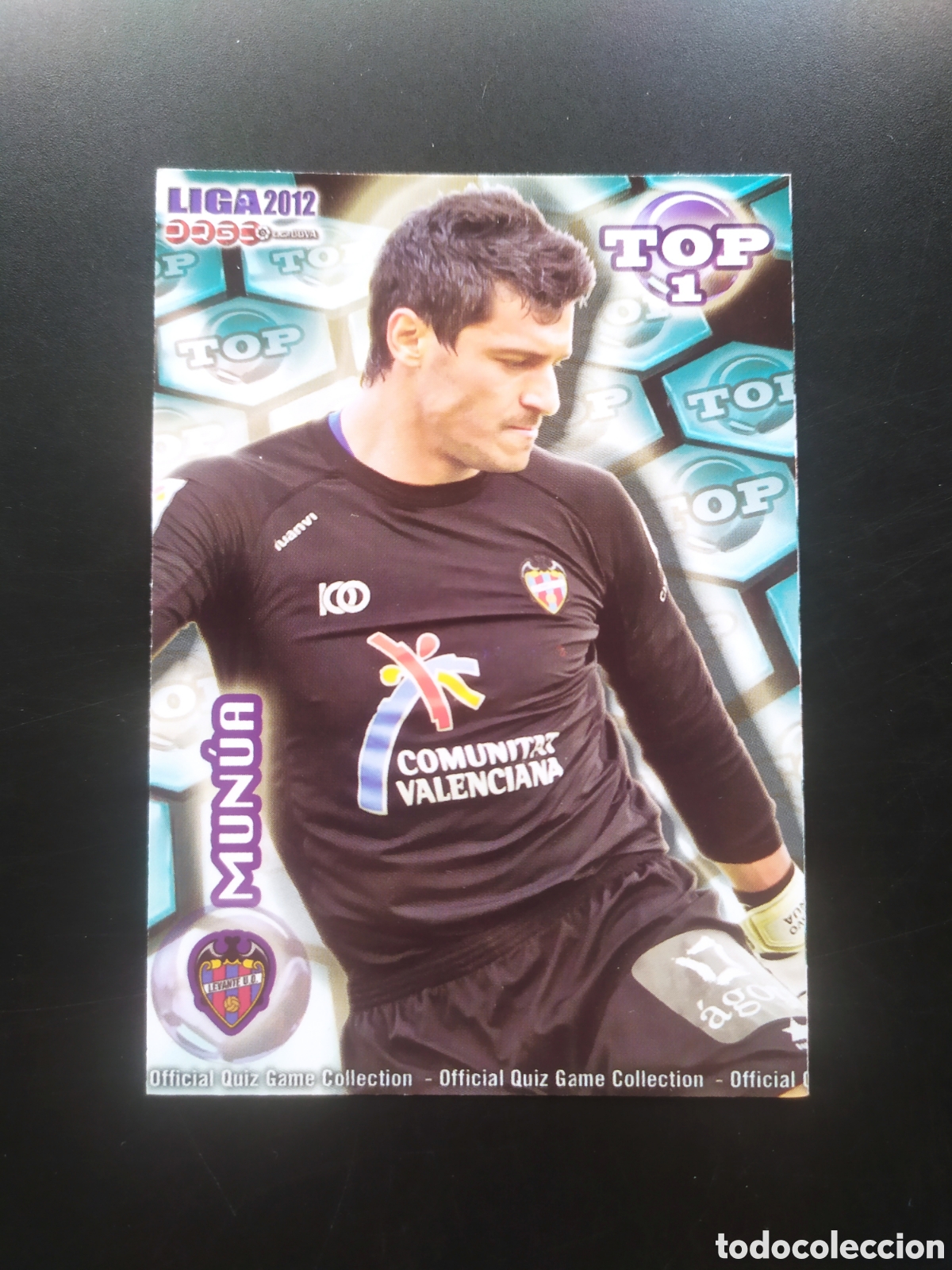 Cartes &agrave; collectionner de Football: Mundicromo fichas Liga 2011 2012 11 12 Munua top mate n&deg; 548 Levante