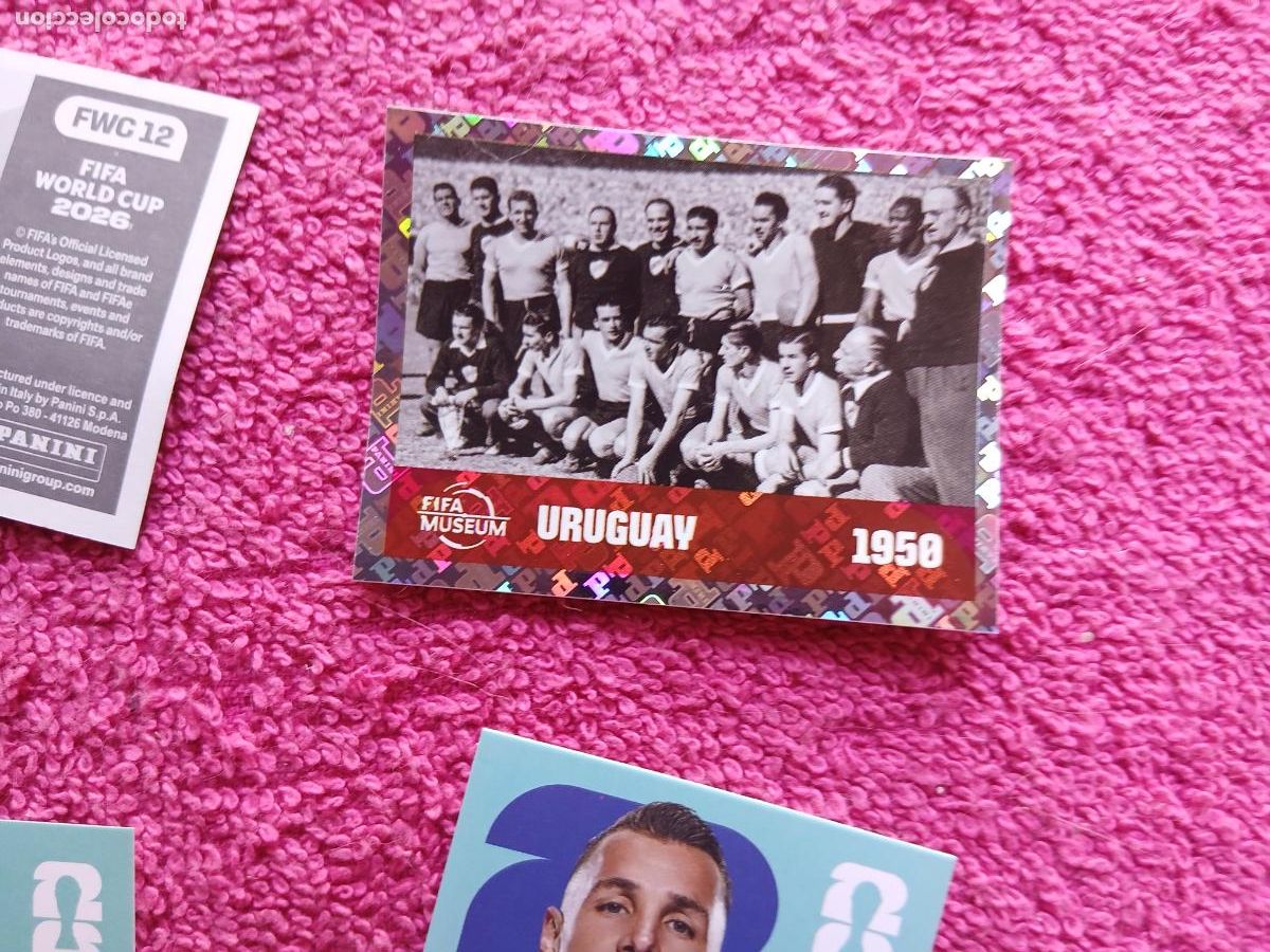 Fu&szlig;ball-Sticker: FIFA World Cup 2026 uruguay 1950 equipo fwc 10 selecci&oacute;n de uruguay fwc10 panini 2026