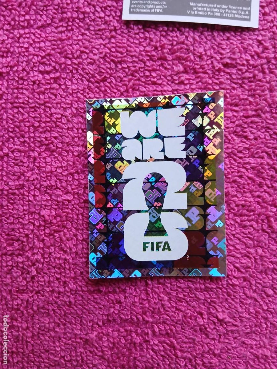 Cartes &agrave; collectionner de Football: FIFA World Cup 2026 copa fifa WE ARE 26 fwc 4 lema fifa fwc4 panini 2026