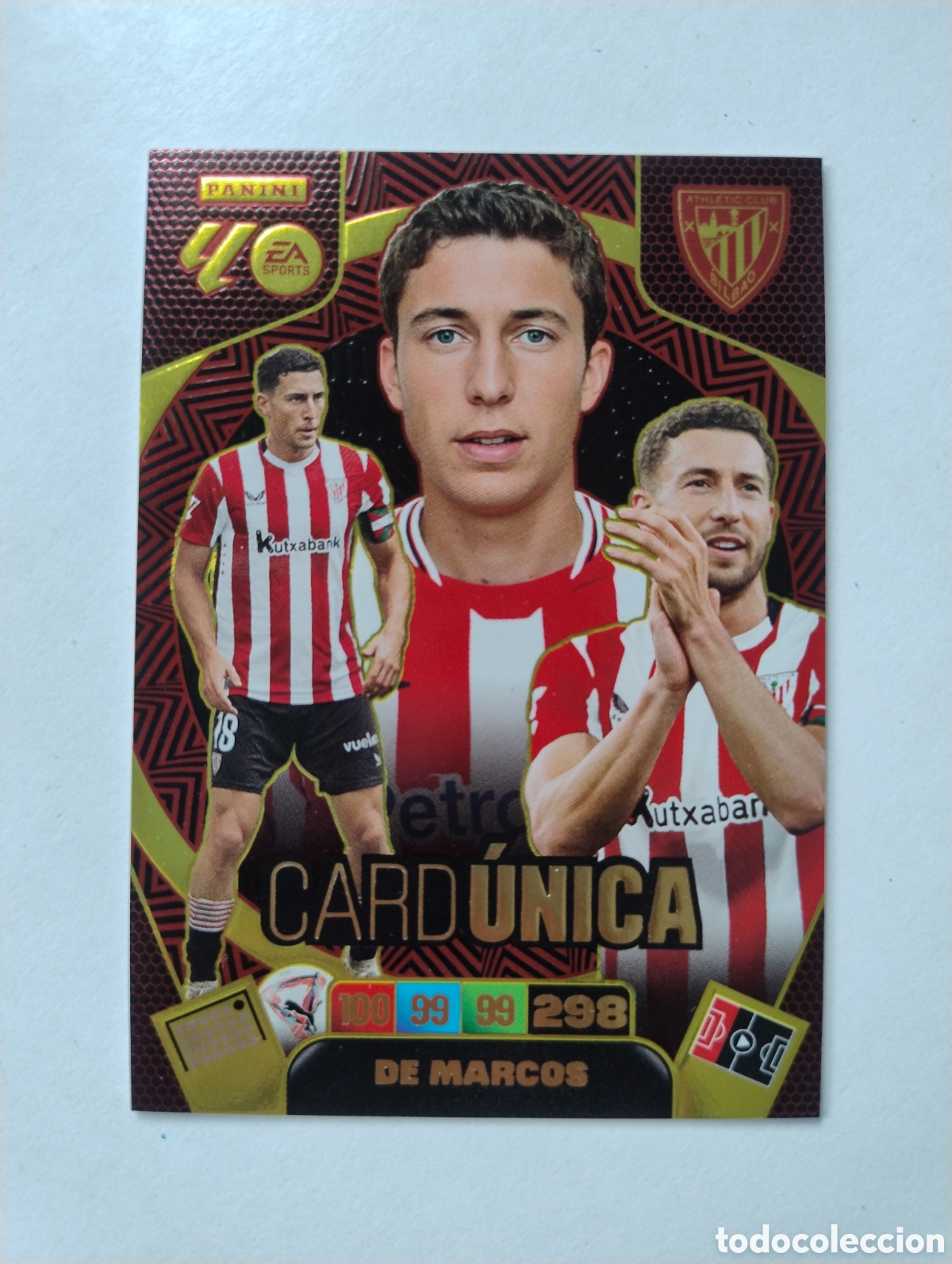 Cromos de Futebol: De Marcos - Athletic Bilbao - Adrenalyn XL Liga 2025 - 2026 Card Unica