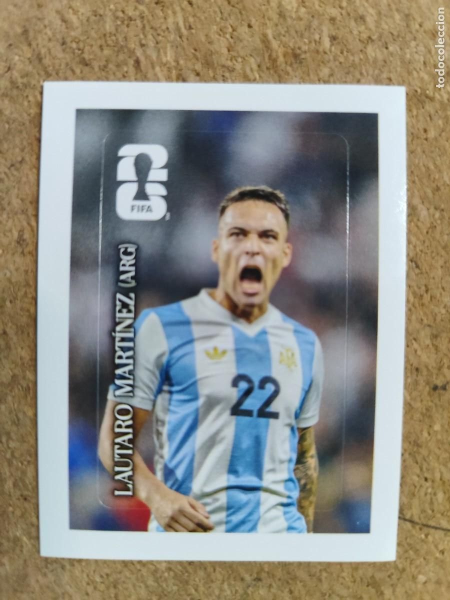 Cromos de f&uacute;tbol: FIFA WORLD CUP 2026 STICKER COCA COLA LAUTARO MARTINEZ ARGENTINA # CC10 PANINI