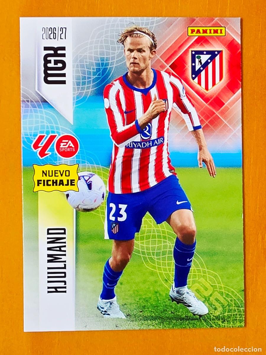Fu&szlig;ball-Sticker: 469 Morten Hjulmand, Atl&eacute;tico de Madrid, Nuevo Fichaje, Panini Megacracks MGK 2026 2027 26 27