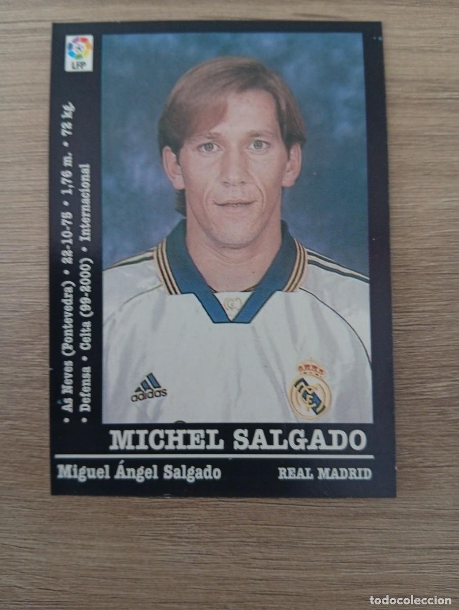 Cartes &agrave; collectionner de Football: MICHEL SALGADO 71 REAL MADRID PANINI LA LIGA 2000 2001 00 01 NUNCA PEGADO SIN PEGAR