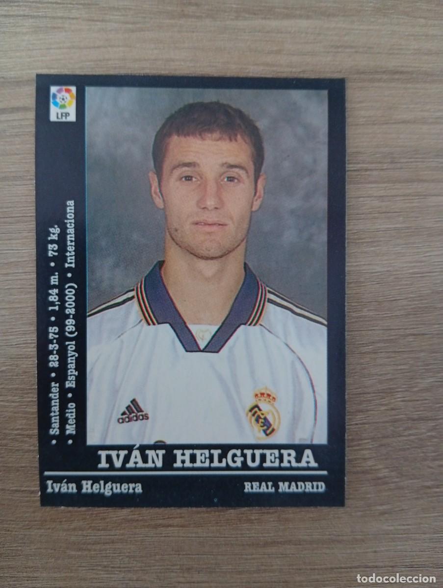 Cartes &agrave; collectionner de Football: IVAN HELGUERA 76 REAL MADRID PANINI LA LIGA 2000 2001 00 01 NUNCA PEGADO SIN PEGAR