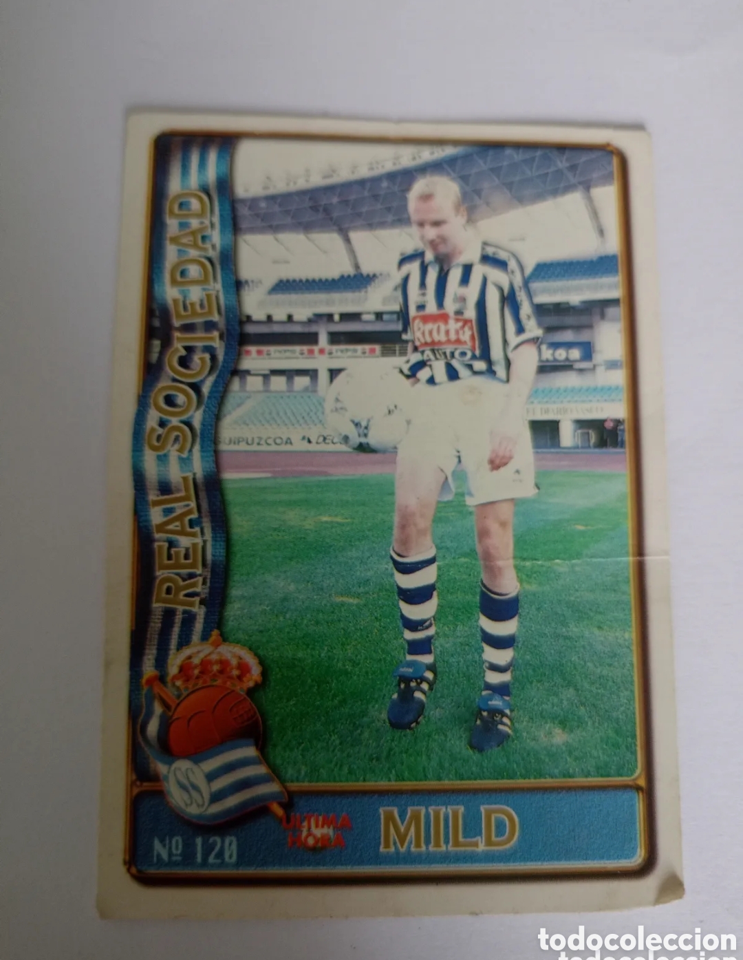 Cromos de Futebol: 120 HAKAN MILD (&Uacute;LTIMA HORA) - ROOKIE DE LA REAL SOCIEDAD - MUNDICROMO 96/97