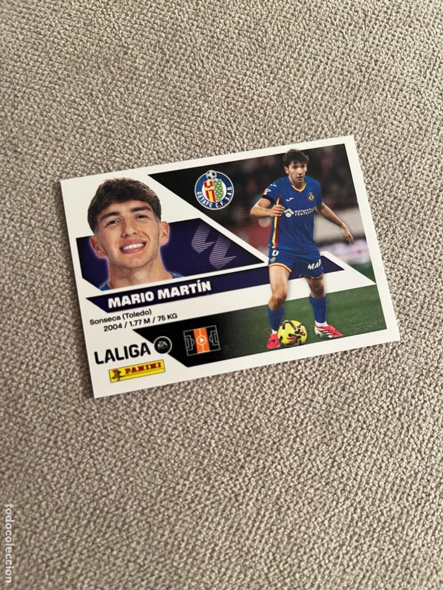 Cartes &agrave; collectionner de Football: MARIO MART&Iacute;N GETAFE LIGA ESTE 2026 2027 26 27