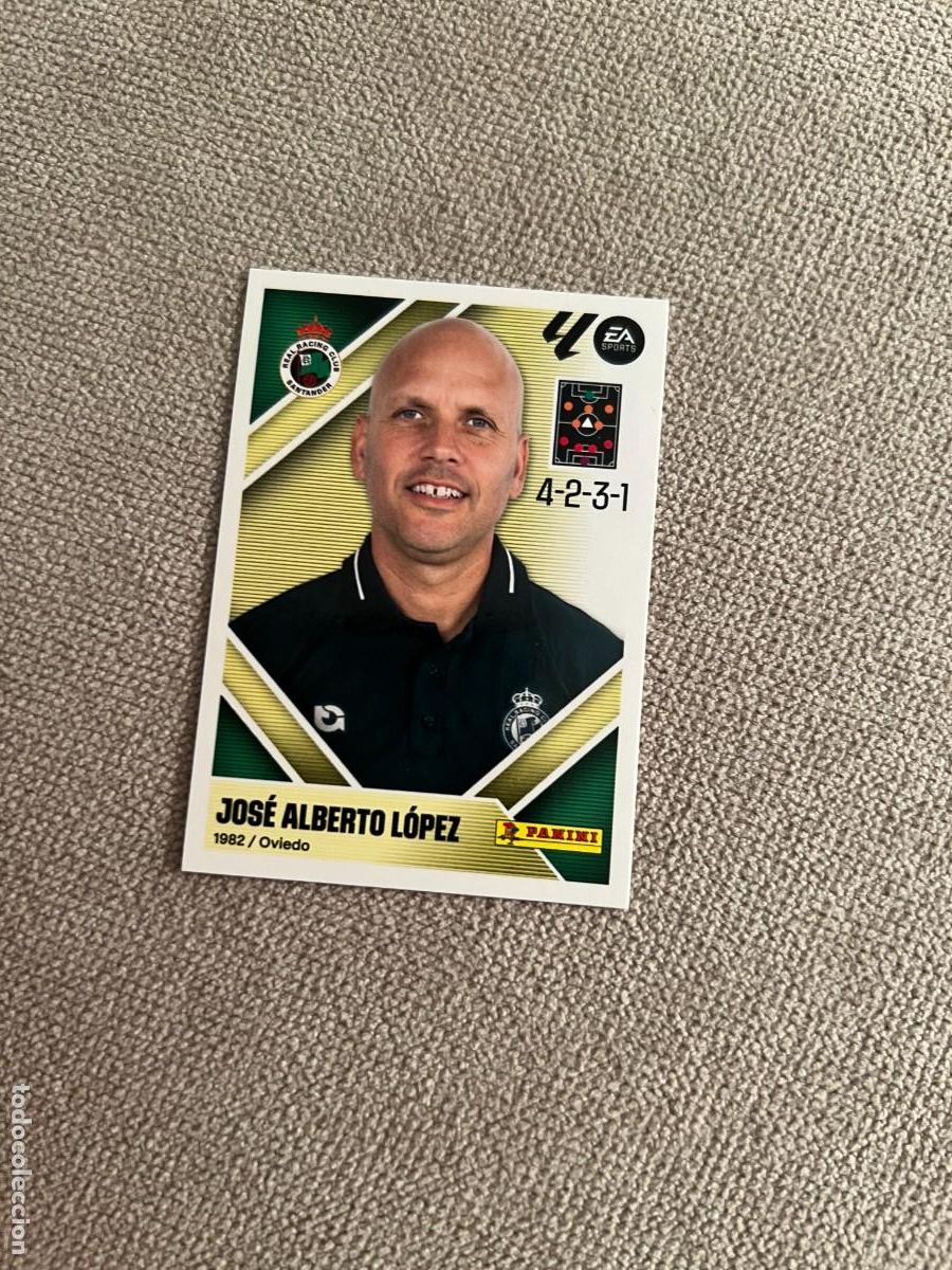 Cartes &agrave; collectionner de Football: ENTRENADOR RACING LIGA ESTE 2026 2027 26 27