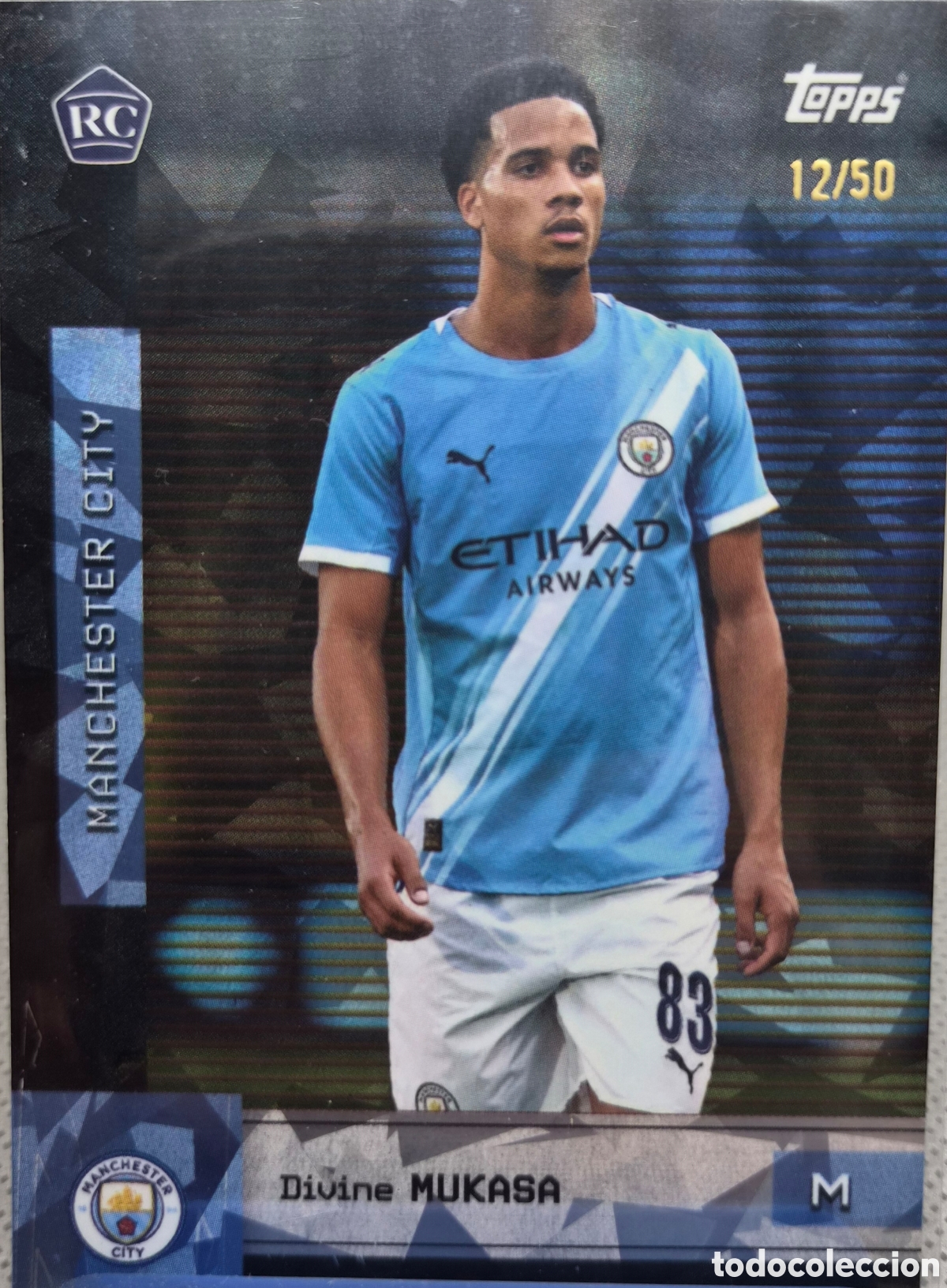 Cartes &agrave; collectionner de Football: Topps Manchester City Team Set 25/26 - Divine Mukasa