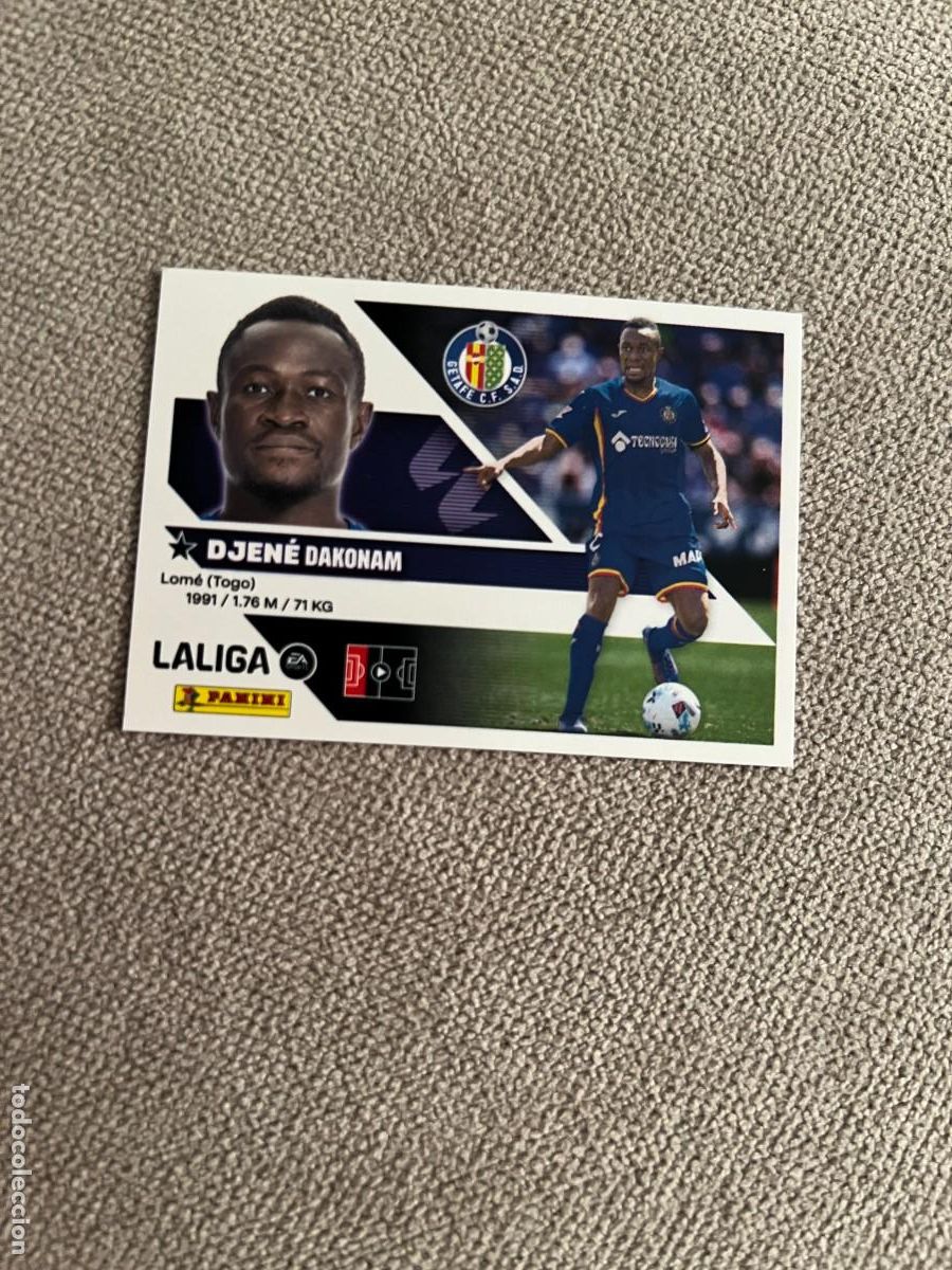 Fu&szlig;ball-Sticker: 6 DJN&Eacute; GETAFE LIGA ESTE 2026 2027 26 27