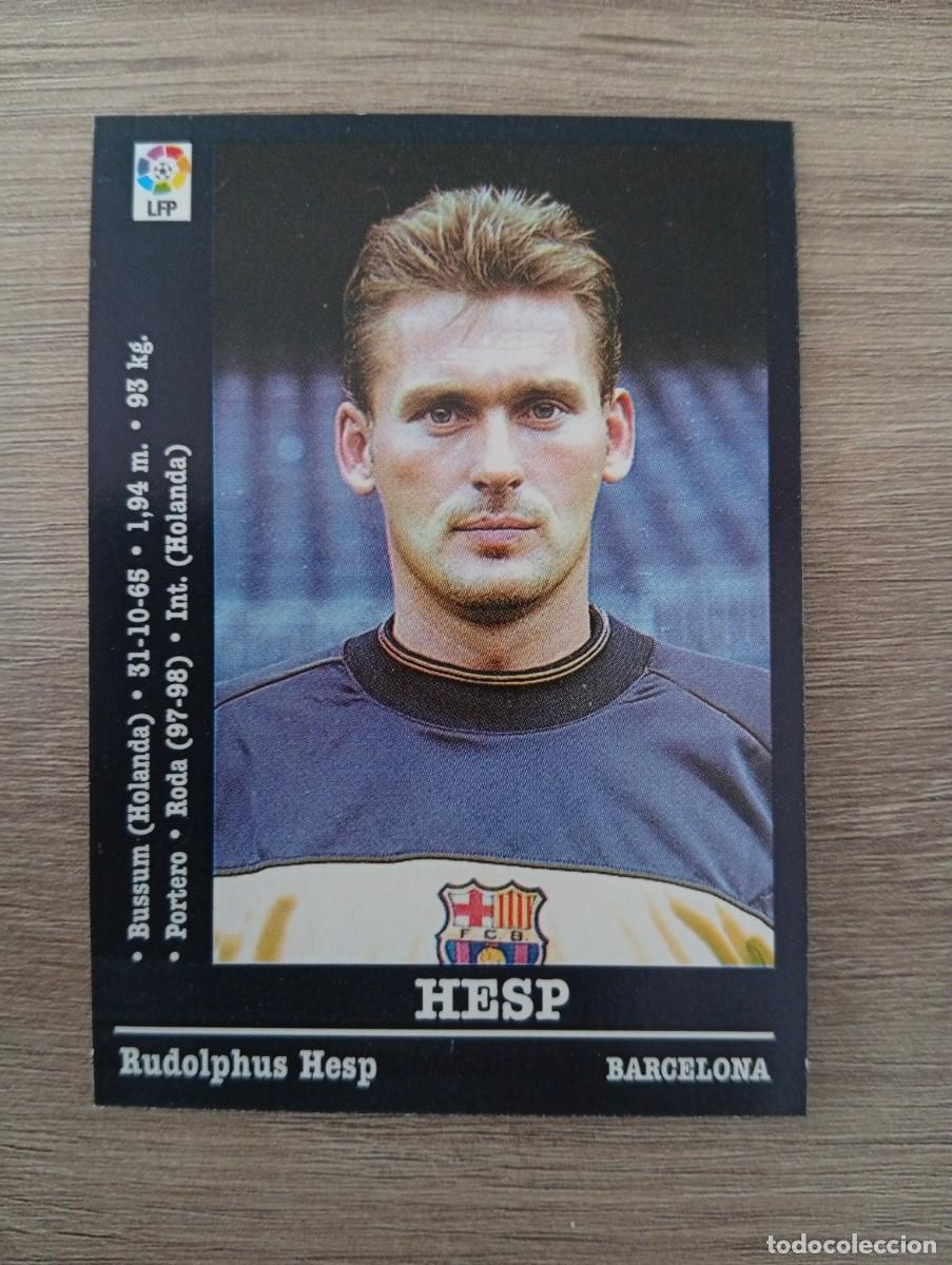 Cromos de Futebol: HESP 19 BARCELONA PANINI LA LIGA 2000 2001 00 01 NUNCA PEGADO SIN PEGAR