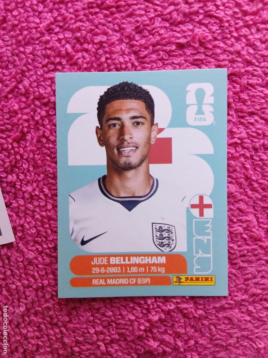 Cromos de f&uacute;tbol: FIFA World Cup 2026 jude bellingham eng 11 selecci&oacute;n de inglaterra eng11 panini 2026