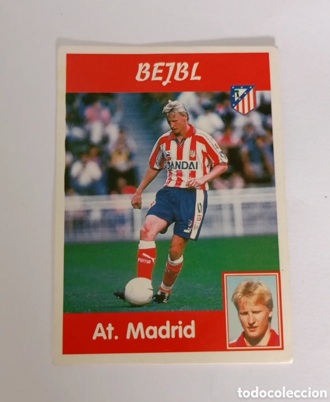 Cromos de Futebol: BEJBL N&ordm; 73 (ATLETICO DE MADRID) CROMO PANINI LIGA LFP 97 98 FUTBOL 1997 1998 FICHA - SIN PEGAR