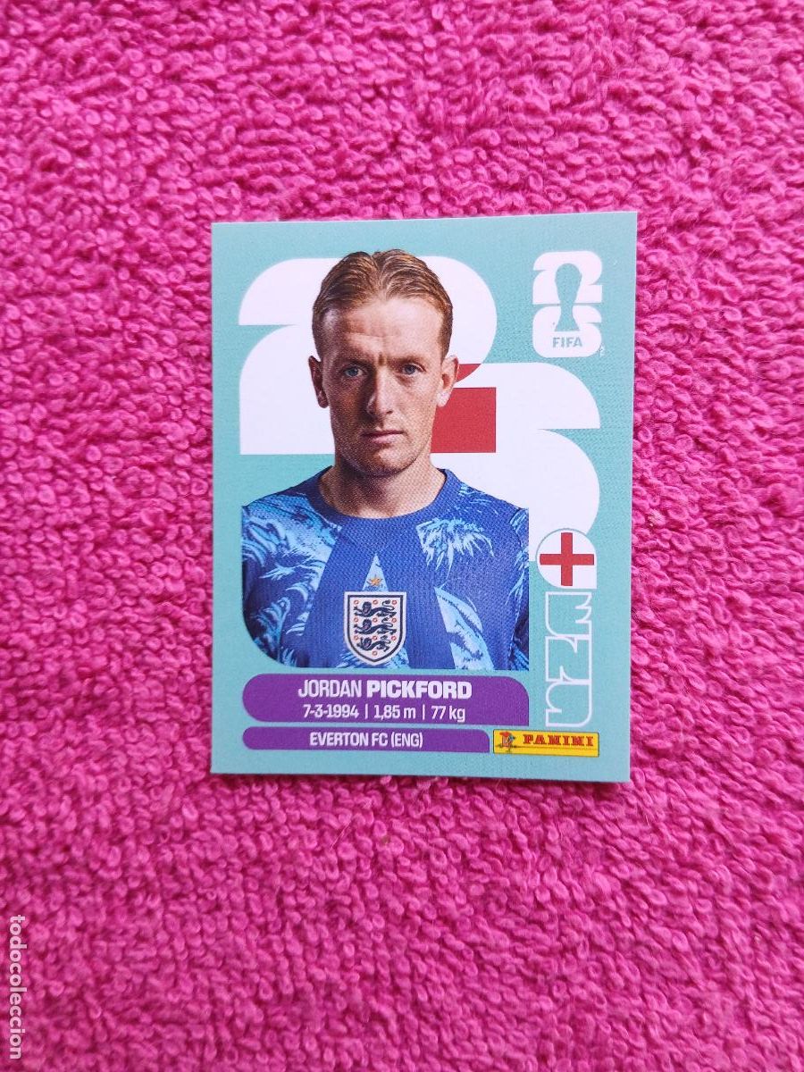 Cromos de Futebol: FIFA World Cup 2026 jordan pickford eng 2 selecci&oacute;n de inglaterra eng2 panini 2026
