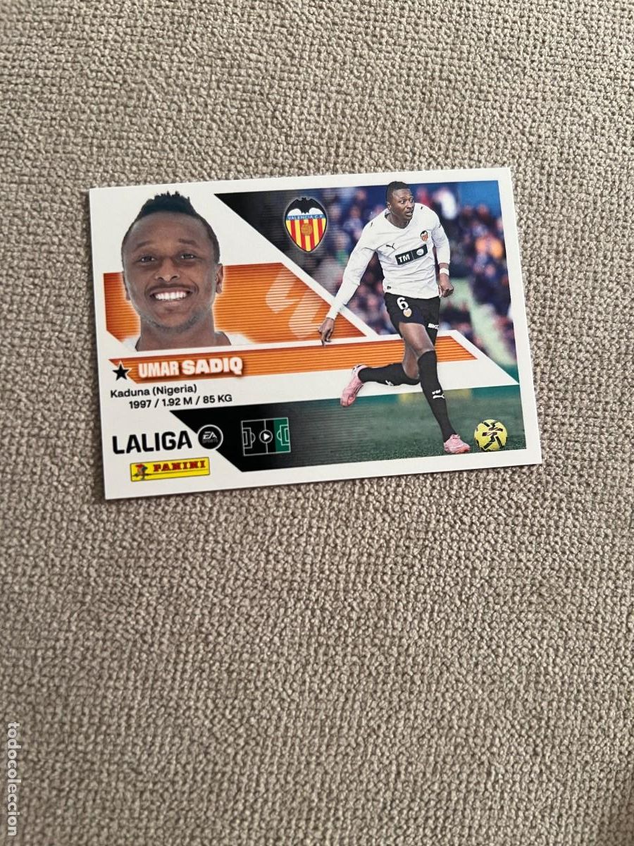 Cromos de Futebol: 20A SADIQ VALENCIA LIGA ESTE 2026 2027 26 27
