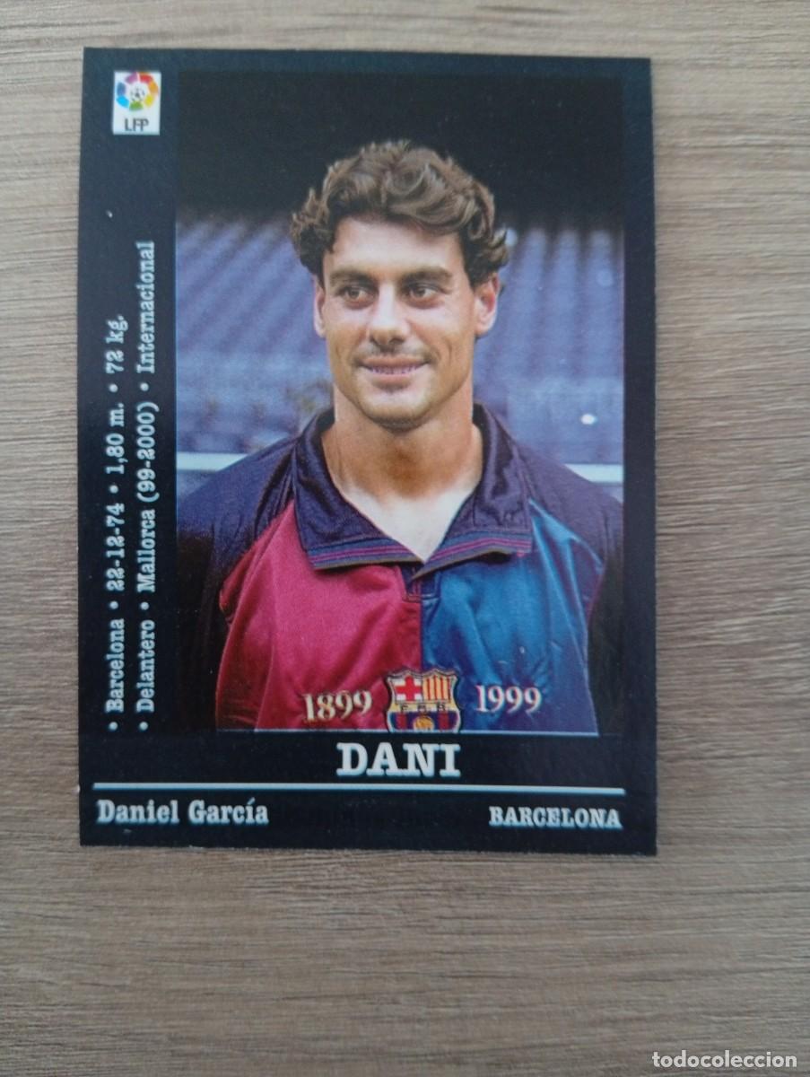 Cromos de Futebol: DANI 33 BARCELONA PANINI LA LIGA 2000 2001 00 01 NUNCA PEGADO SIN PEGAR