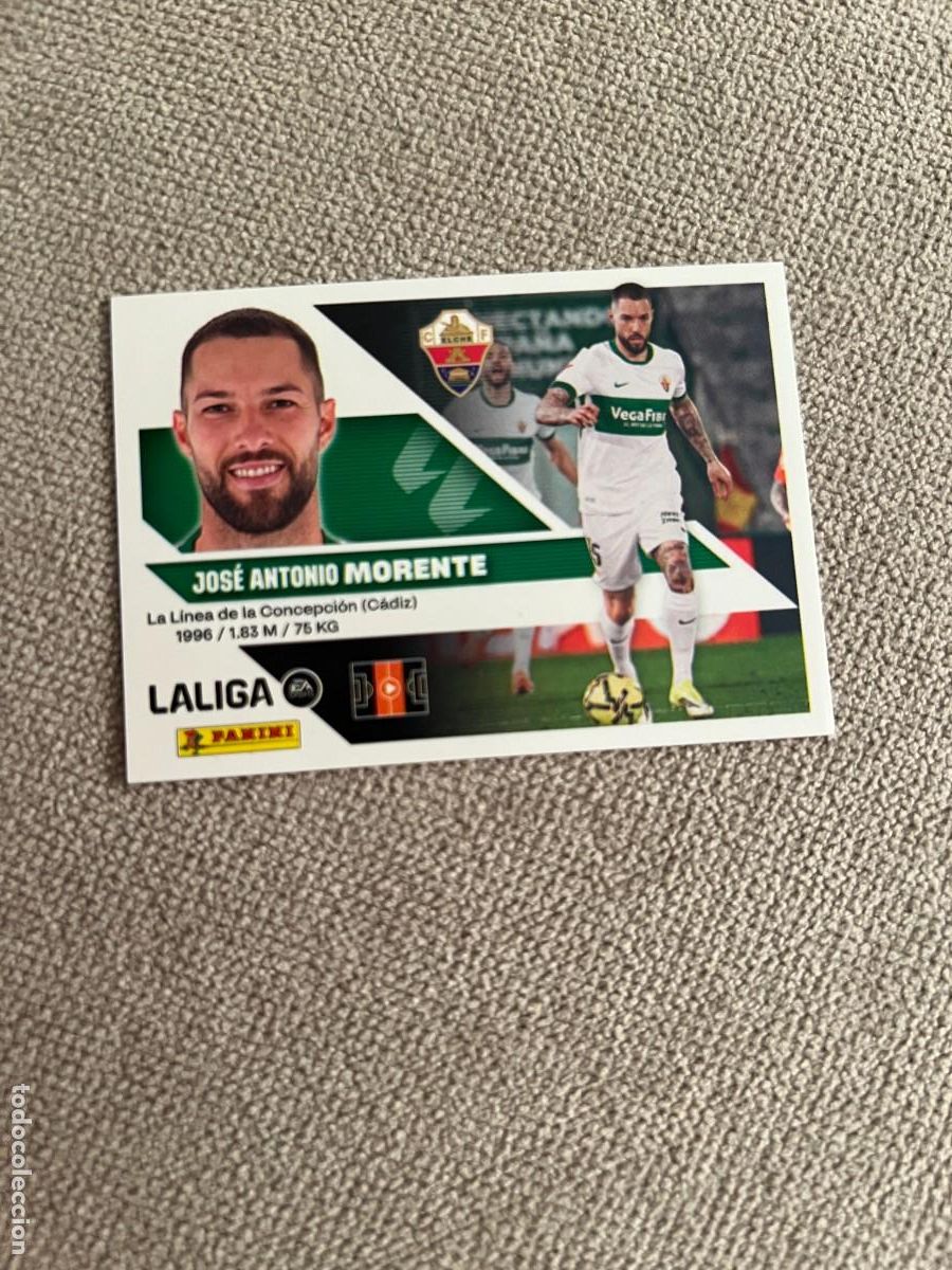 Cromos de Futebol: 16 MORENTE ELCHE LIGA ESTE 2026 2027 26 27