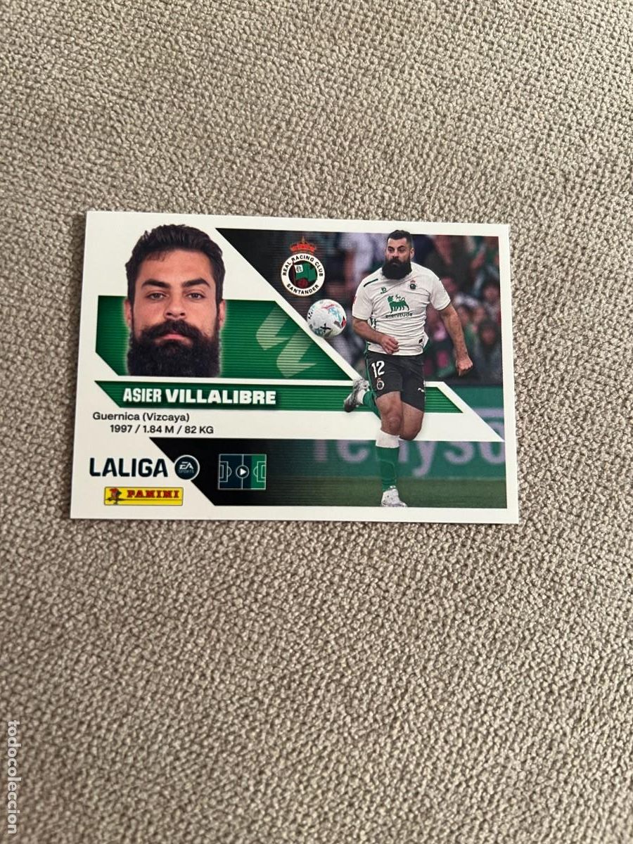 Fu&szlig;ball-Sticker: 20 VILLALIBRE RACING LIGA ESTE 2026 2027 26 27