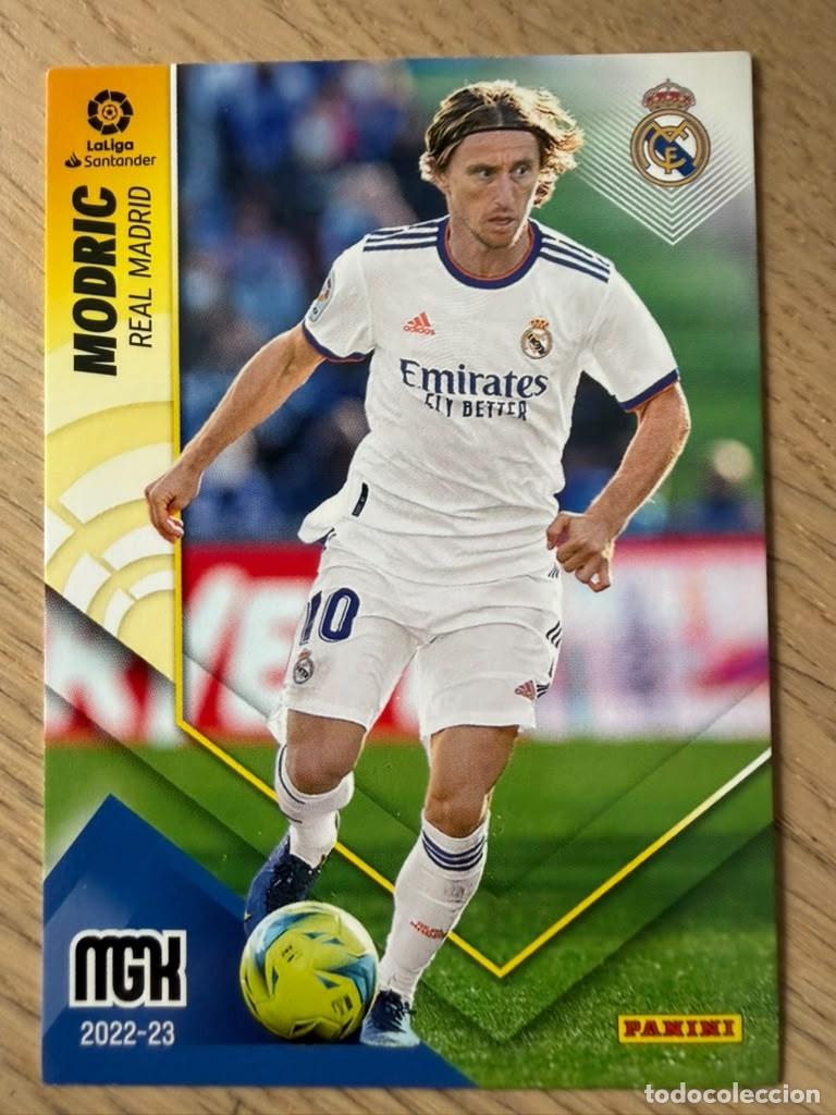 Fu&szlig;ball-Sticker: 219 MODRIC REAL MADRID 22 23 2022 2023 LIGA SANTANDER PANINI MEGACRACKS MGK CARD
