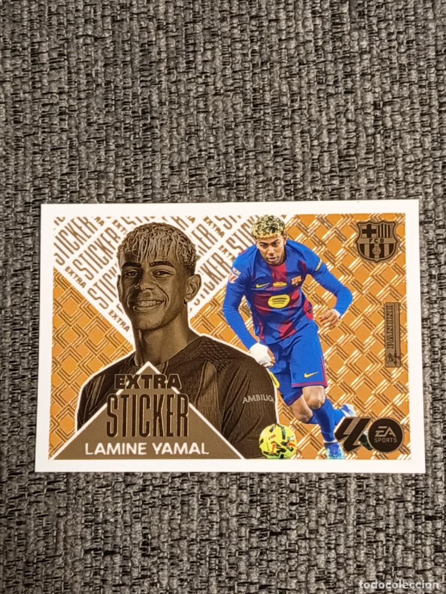 Football Stickers: Liga este 26 27 Panini EXTRA STICKER LAMINE YAMAL BRONCE nuevo