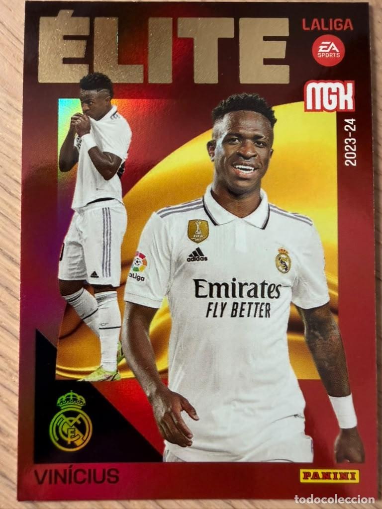 Fu&szlig;ball-Sticker: 16 VINICIUS ELITE REAL MADRID 23 24 2023 2024 LIGA EA SPORT PANINI MEGACRACKS MGK CARD