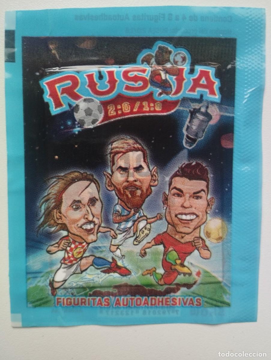 Fu&szlig;ball-Sticker: SOBRE SIN ABRIR CROMOS FIGURITAS RUSIJA 2018- MUNDIAL RUSIA 2018