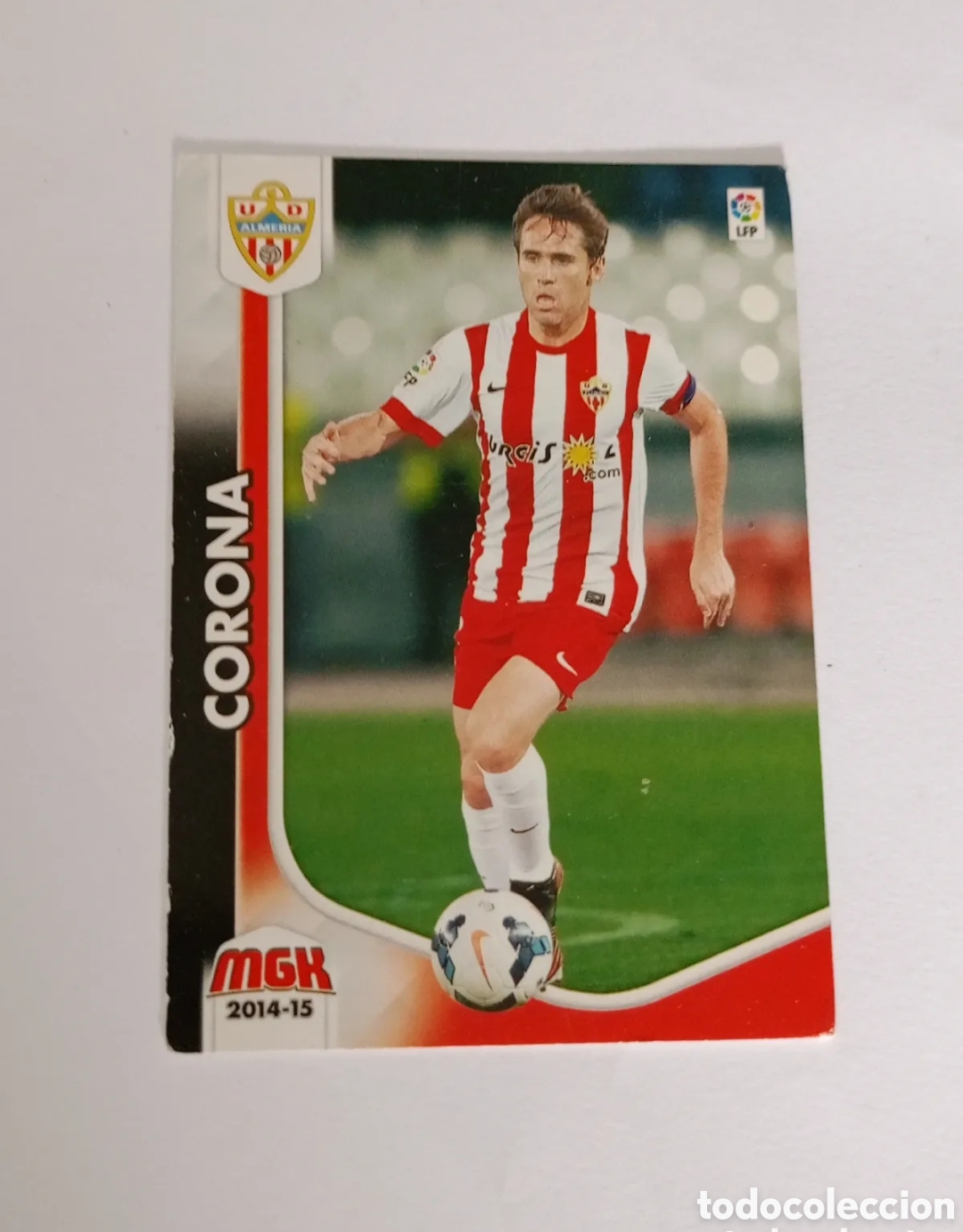 Fu&szlig;ball-Sticker: Cromo MGK 2014/2015 14 15 - ALMER&Iacute;A - CORONA 12
