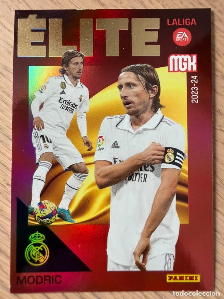 Fu&szlig;ball-Sticker: 10 MODRID ELITE REAL MADRID 23 24 2023 2024 LIGA EA SPORT PANINI MEGACRACKS MGK CARD