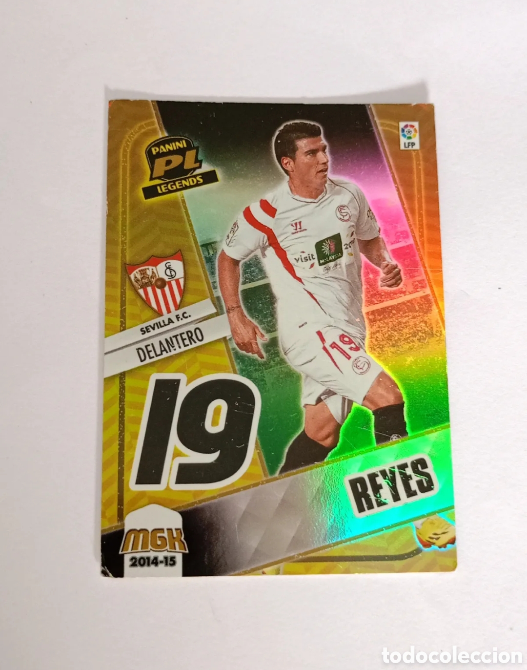 Fu&szlig;ball-Sticker: MEGACRACKS 2014 2015 14 15 PANINI JOSE ANTONIO REYES 436 LEGENDS SEVILLA MEGA CRACKS ALBUM LIGA MGK