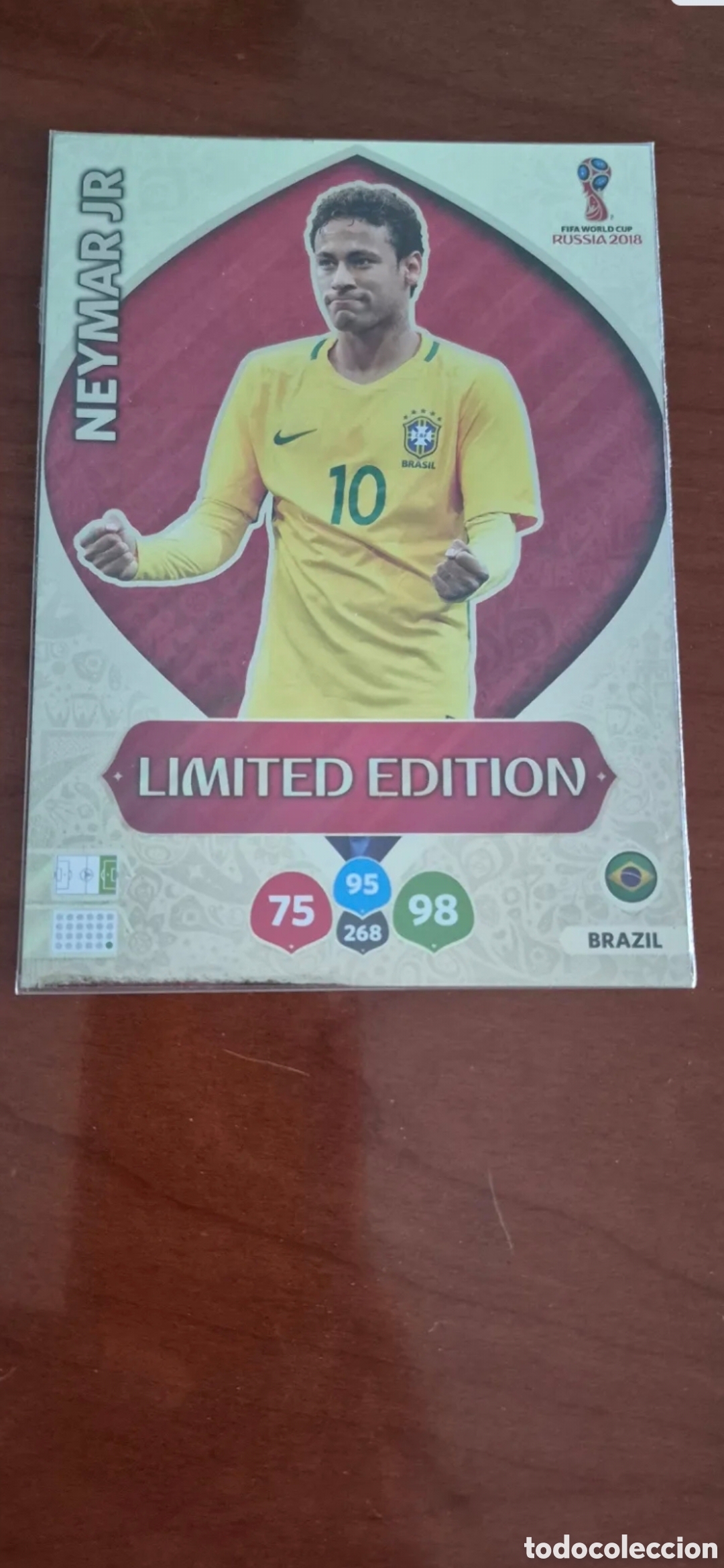 Fu&szlig;ball-Sticker: CROMO NEYMAR J.R XXL MUNDIAL RUSIA