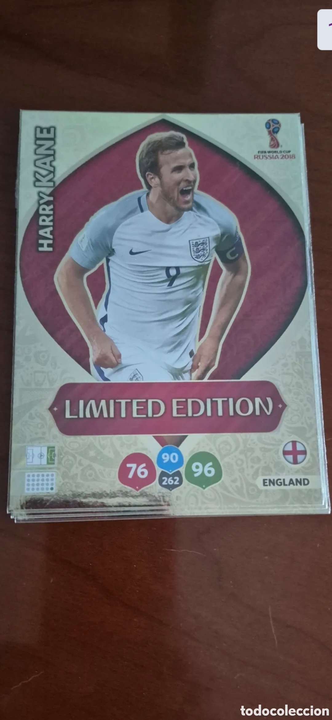 Fu&szlig;ball-Sticker: CROMO XXL HARRY KANE MUNDIAL RUSIA
