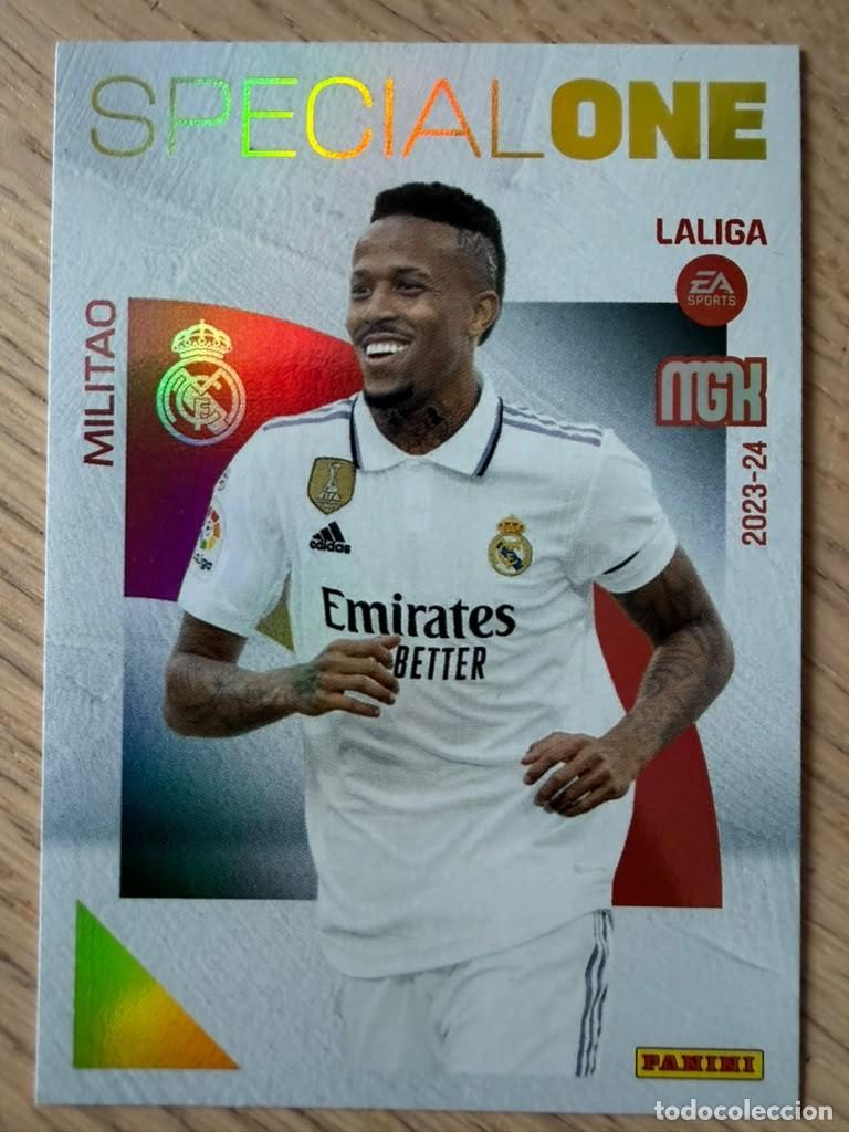 Cromos de f&uacute;tbol: 399 MILITAO SPECIAL ONE REAL MADRID 23 24 2023 2024 LIGA EA SPORT PANINI MEGACRACKS MGK CARD
