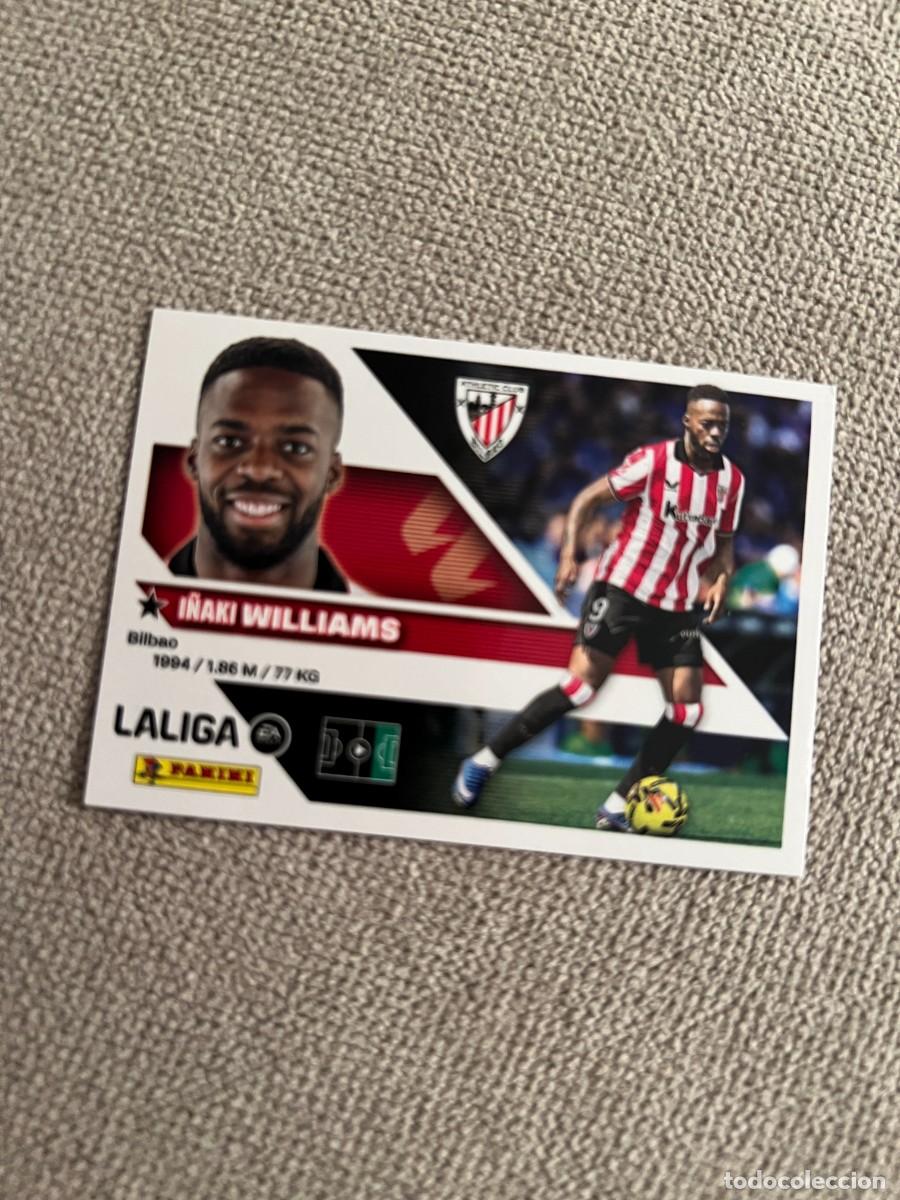 Football Stickers: 19 WILLIAMS AT BILBAO LIGA ESTE 2026 2027 26 27